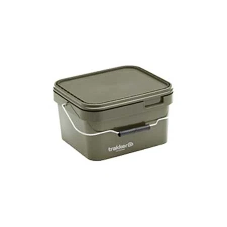 Trakker 5Ltr Olive Square Containers