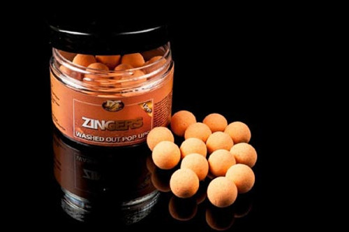 DT Baits Zingers Washed Out Orange High Attract Pop Ups 15mm