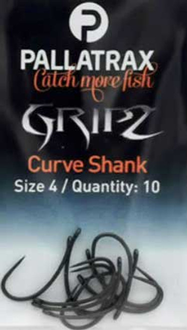 Pallatrax Gripz Curve Shank Hooks