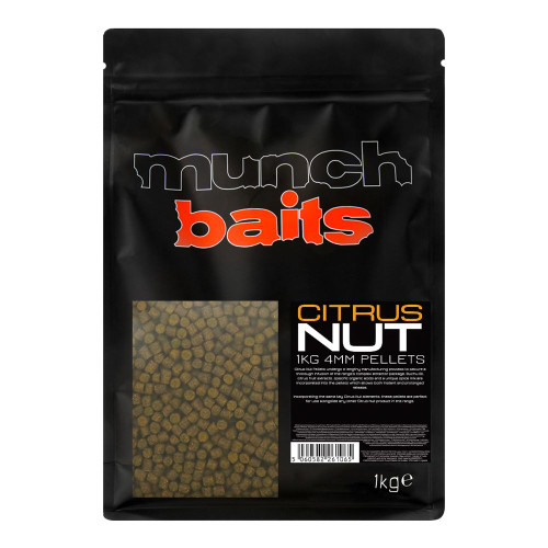 Munch Baits Citrus Nut Pellets 1Kg