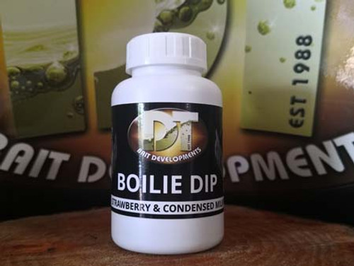 DT Baits Strawberry & Condensed Milk Boilie Dip 150ml