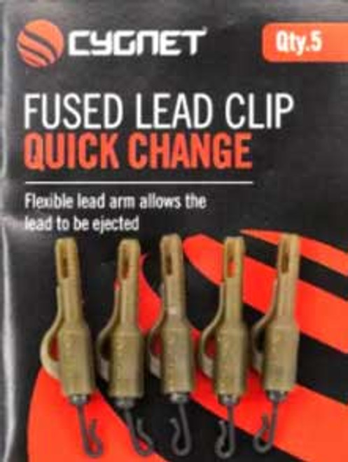 Cygnet Fused Lead Clip - Quick Change Swivels Cygnet Fused Lead Clip - Quick Change Swivels