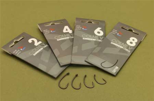 Carplabs Curve Shank Barbless 6 Titanium Grey Ringed Hook