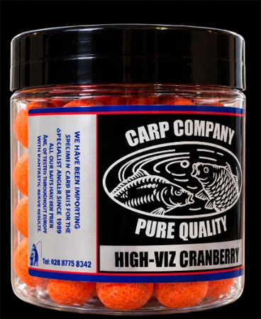 Carp Company Hi Viv Bright Orange 16mm Cranberry