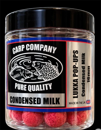 Carp Company  Red & White 16mm Condensed Milk Pop Ups