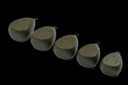 Evolve Tackle Flat Pear Swivel Weights