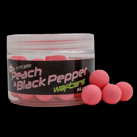 Dynamite Baits Peach & Black Pepper Wafters 14mm