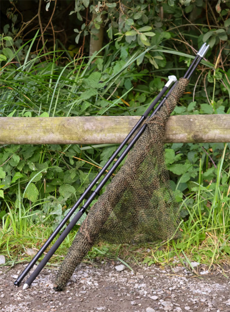 OMC The Black Pearl Landing Net 42" 2 Piece Handle