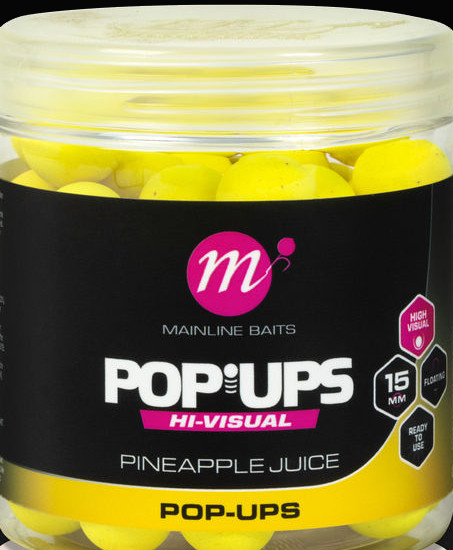 Mainline Hi Viz Pop Up Bright Yellow Pineapple Juice 15mm