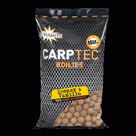 Dynamite Baits Carptec Scopex & Vanilla Boilies