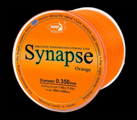 Katran Synapse Orange 0.37mm 19.33lb 1000m