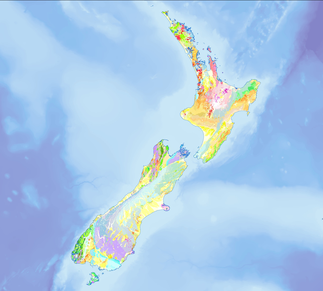 Aotearoa New Zealand 1:250,000