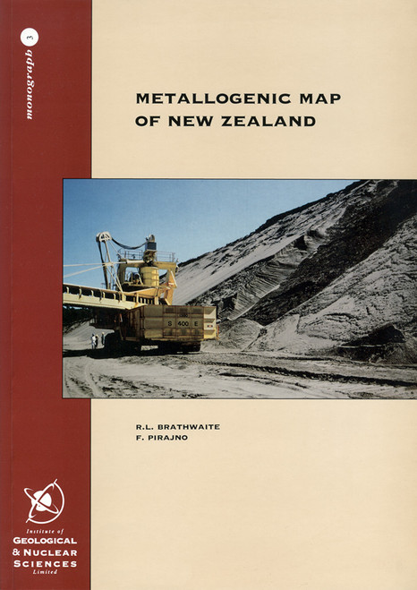 Metallogenic map of New Zealand (print copy)