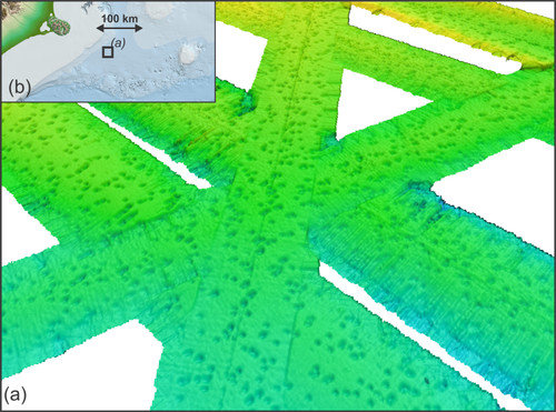 CO2 release from pockmarks on the Chatham Rise-Bounty Trough at the Glacial Termination: associated data