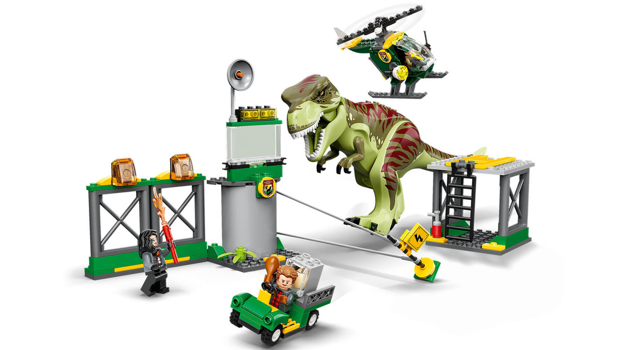 LEGO Jurassic World 76944 T. rex Dinosaur Breakout - Brick Store NZ