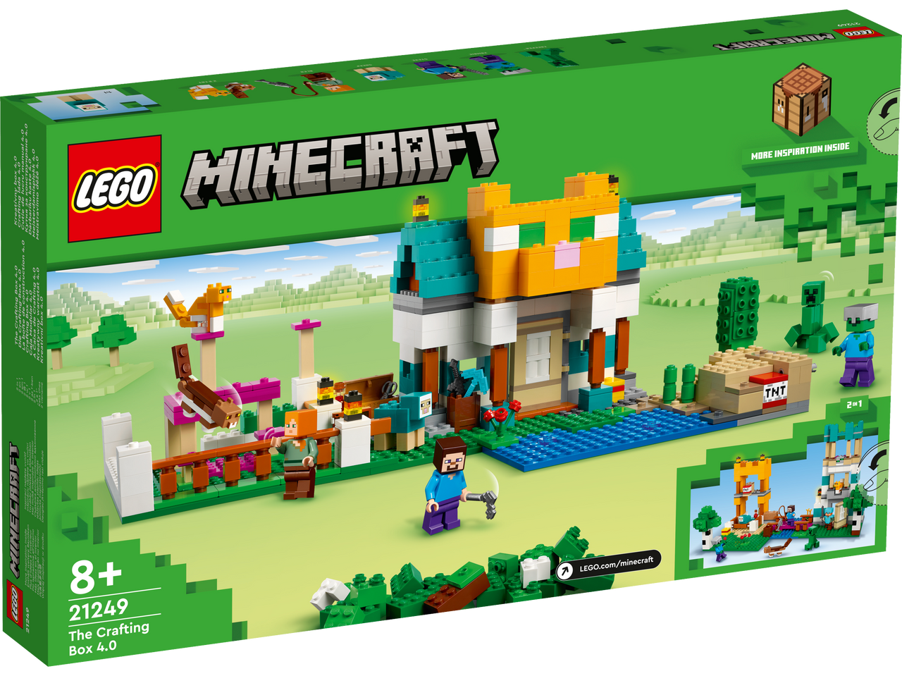 LEGO Minecraft 21249 The Crafting Box 4.0 | Toystore