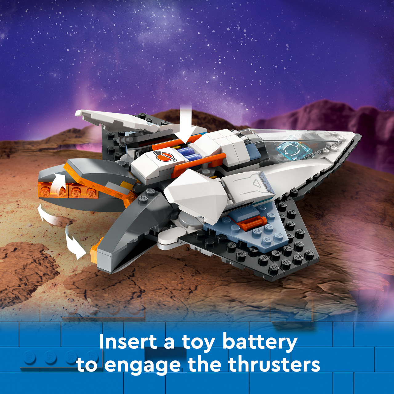 LEGO City 60430 Interstellar Spaceship Toy Store