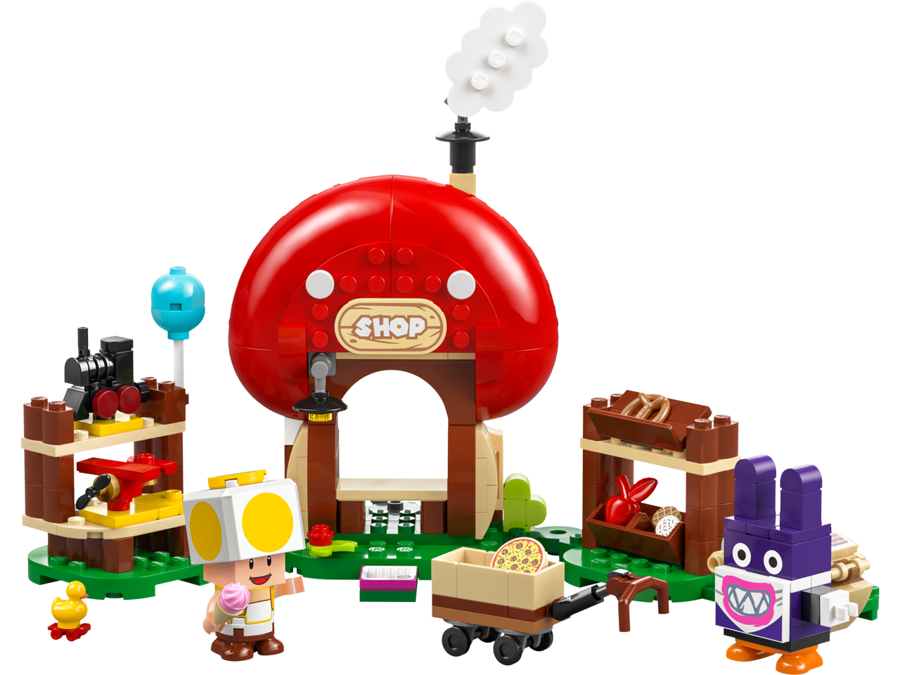 LEGO Super Mario 71429 Nabbit at Toad's Shop Expansion Set Toy Store