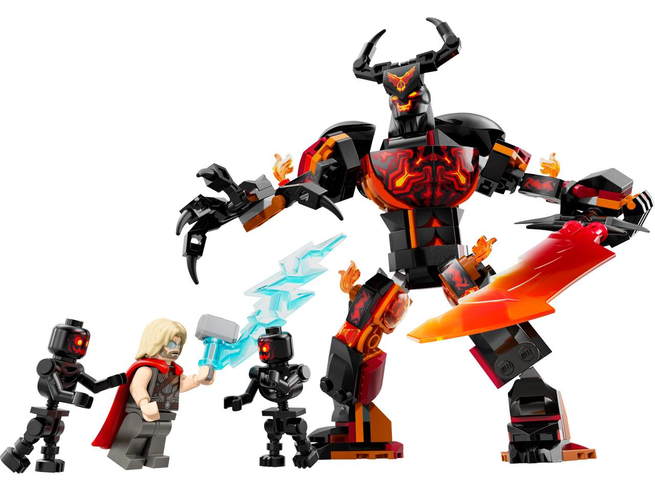 LEGO Marvel 76289 Thor vs. Surtur Construction Figure - Toy Store