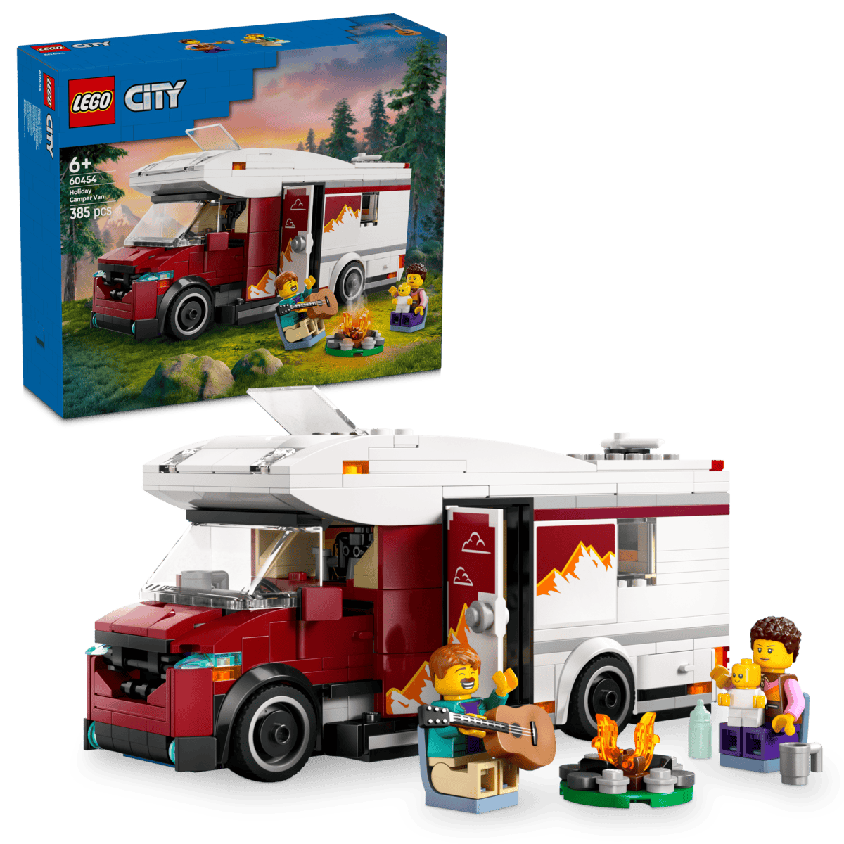 LEGO City 60454 Holiday Adventure Camper Van Toy Store