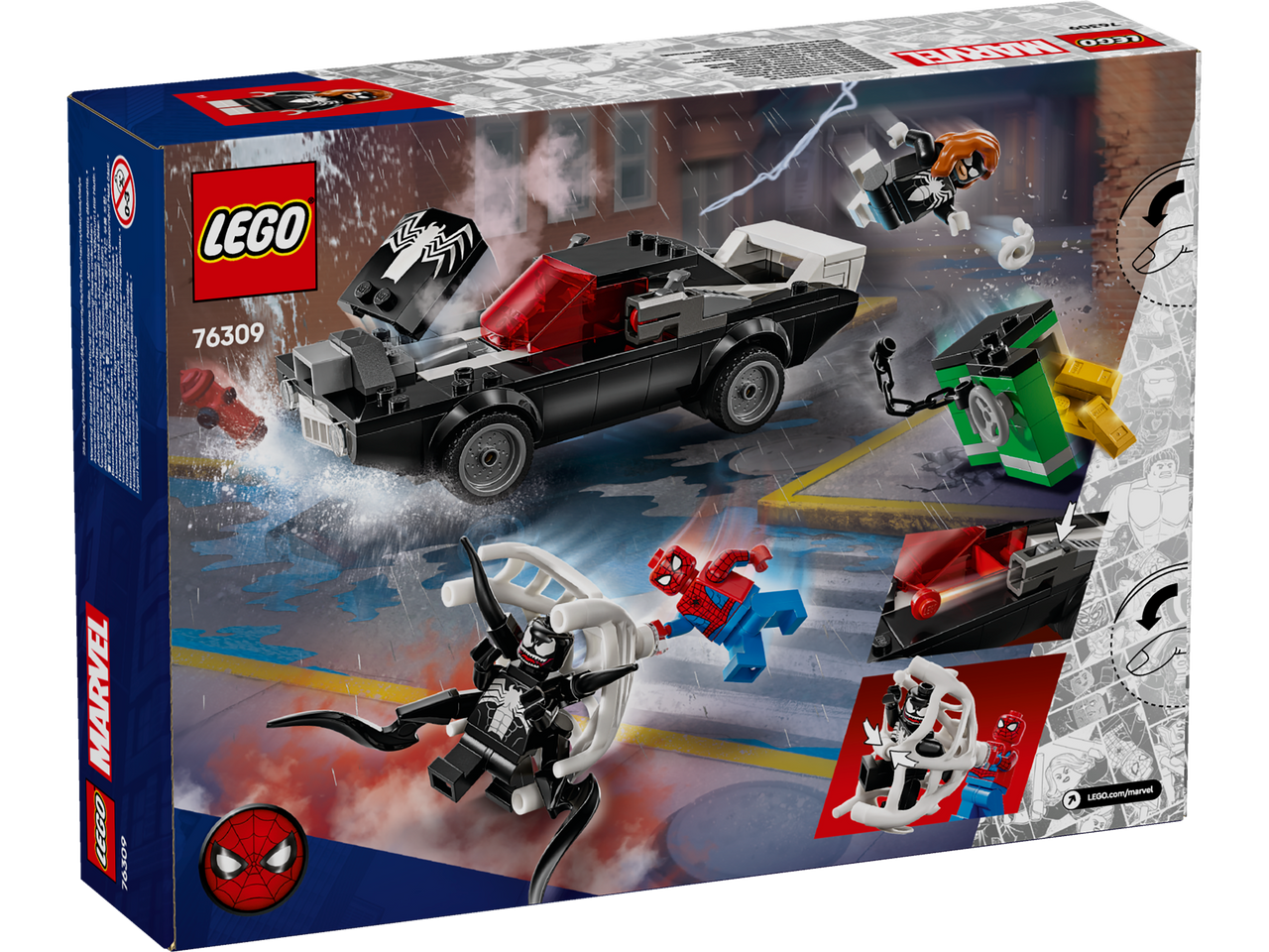 LEGO Marvel 76309 Spider-Man Venom Muscle Car Toy Store