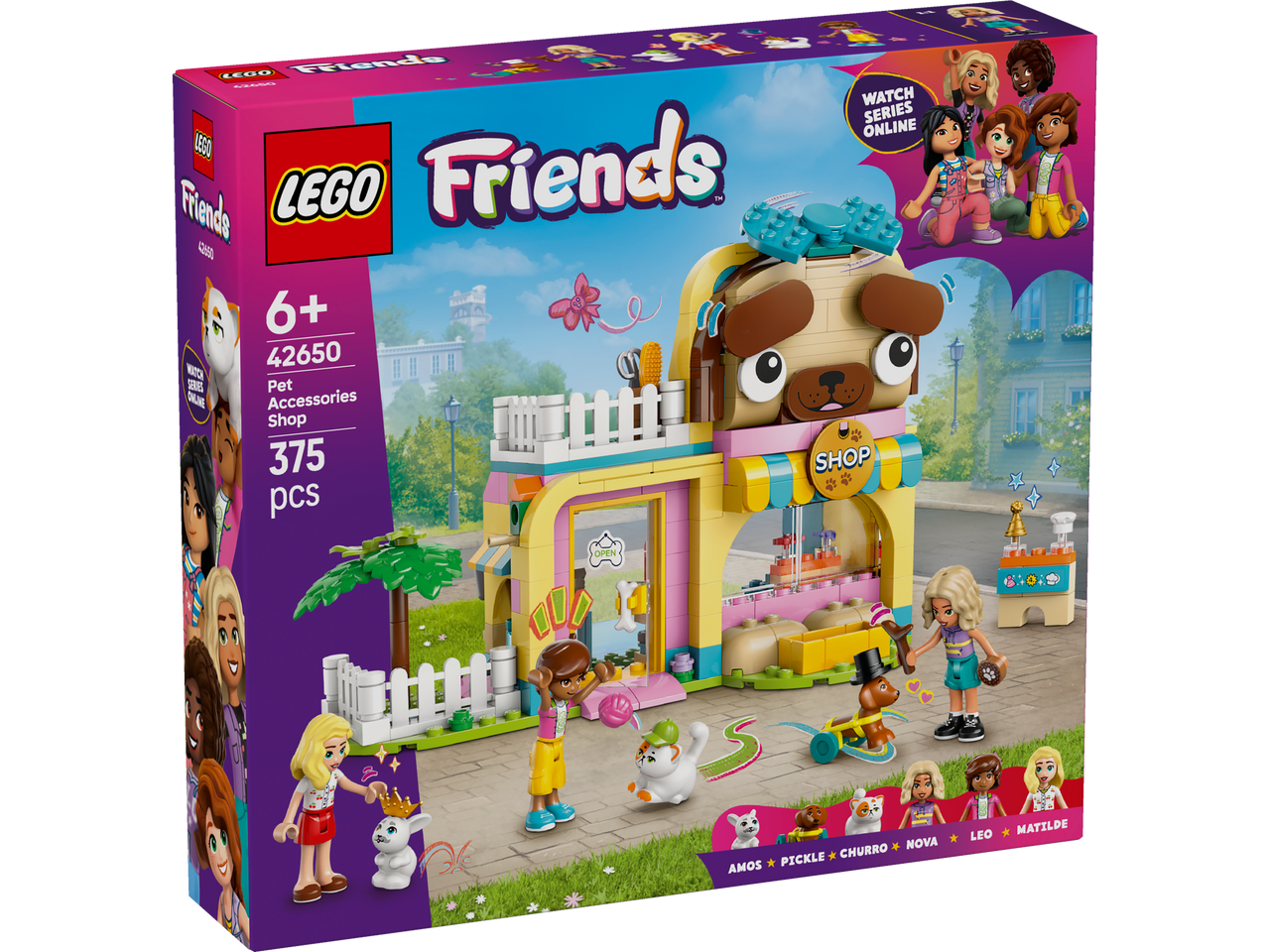 LEGO Friends 42650 Pet Accessories Shop Toy Store