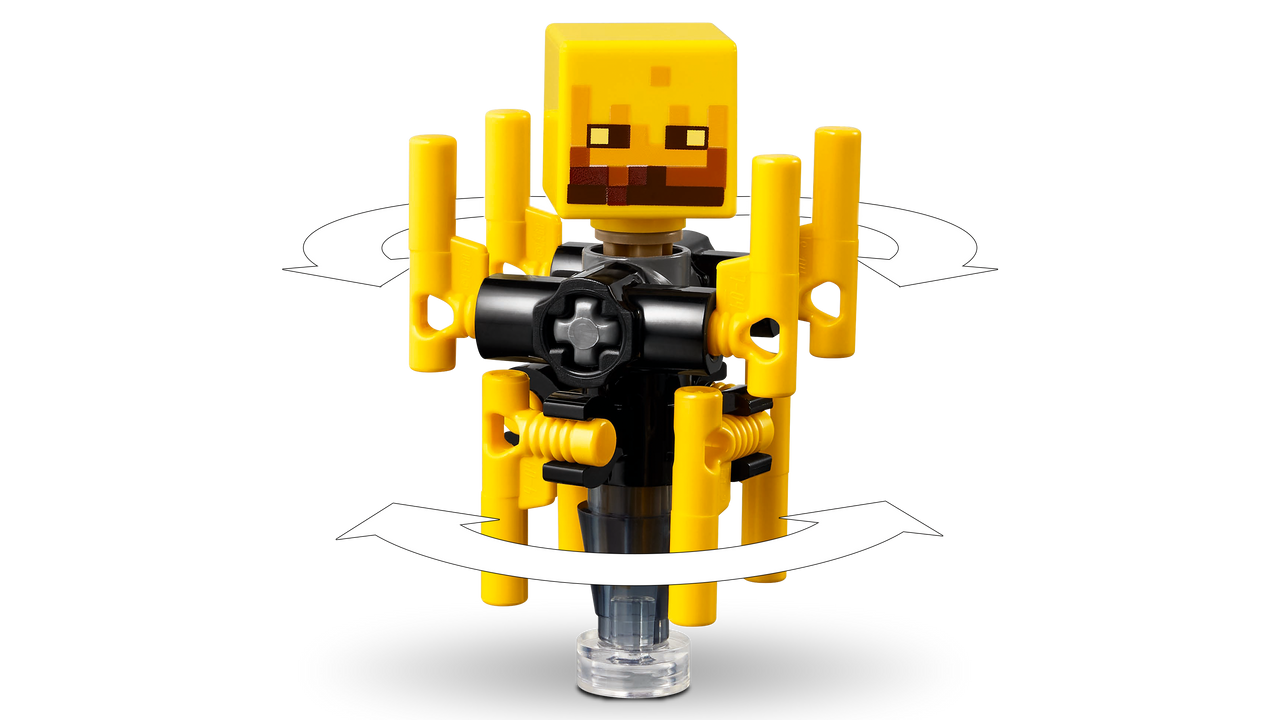 LEGO Minecraft 21266 The Nether Lava Battle - Toy Store