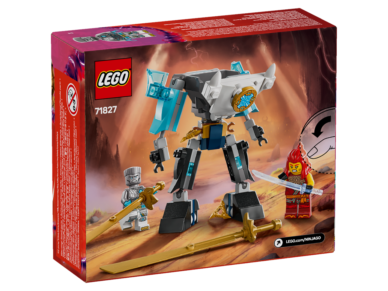 LEGO Ninjago 71827 Zane's Battle Suit Mech - Toy Store