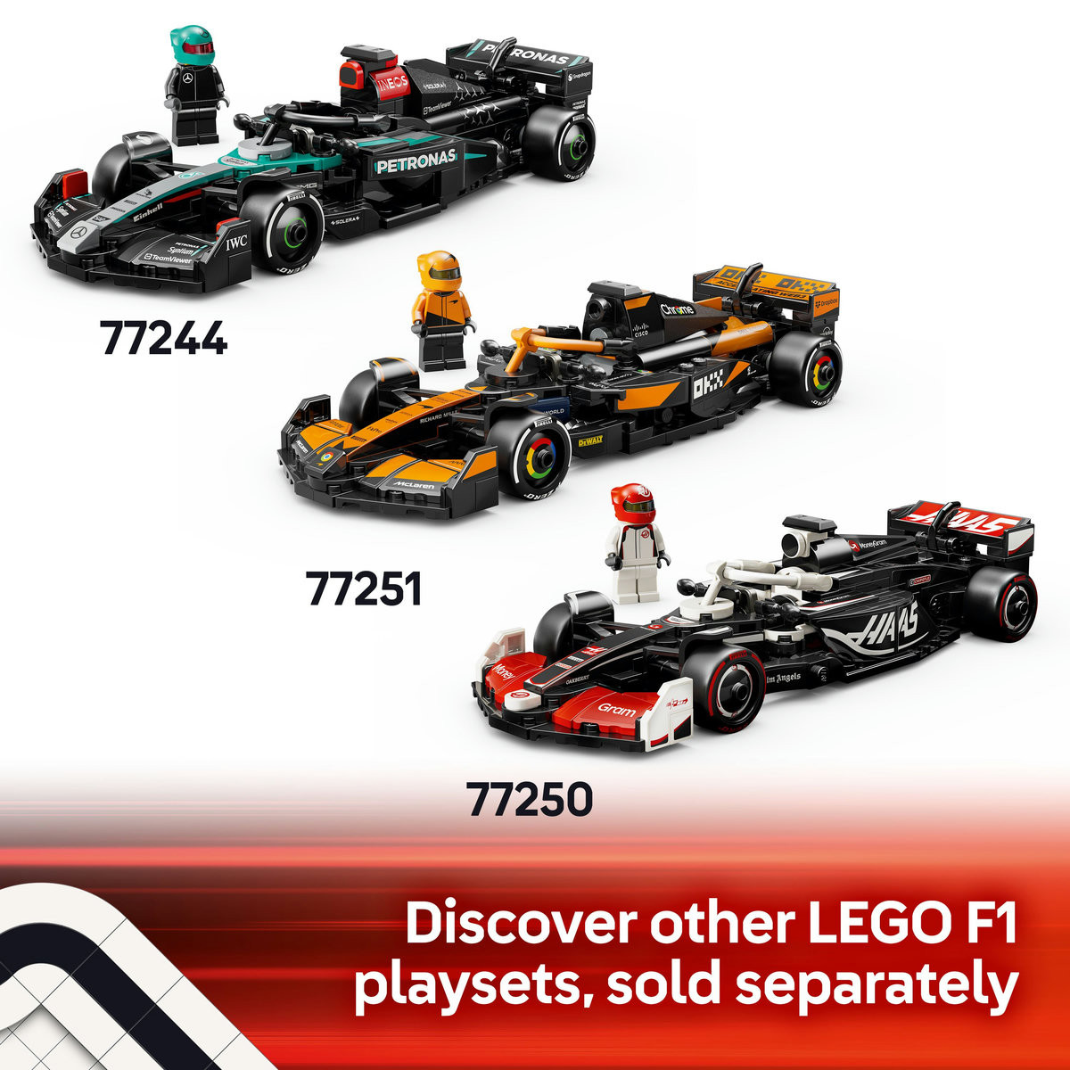 LEGO Speed Champions 77249 Williams Racing FW46 F1 Race Car Toy