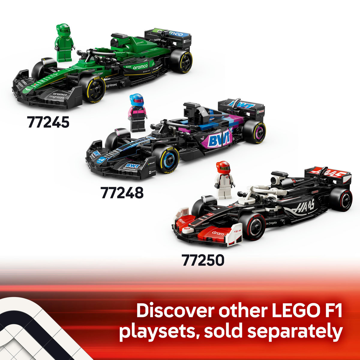 LEGO Speed Champions 77243 Oracle Red Bull Racing RB20 F1 Race Car