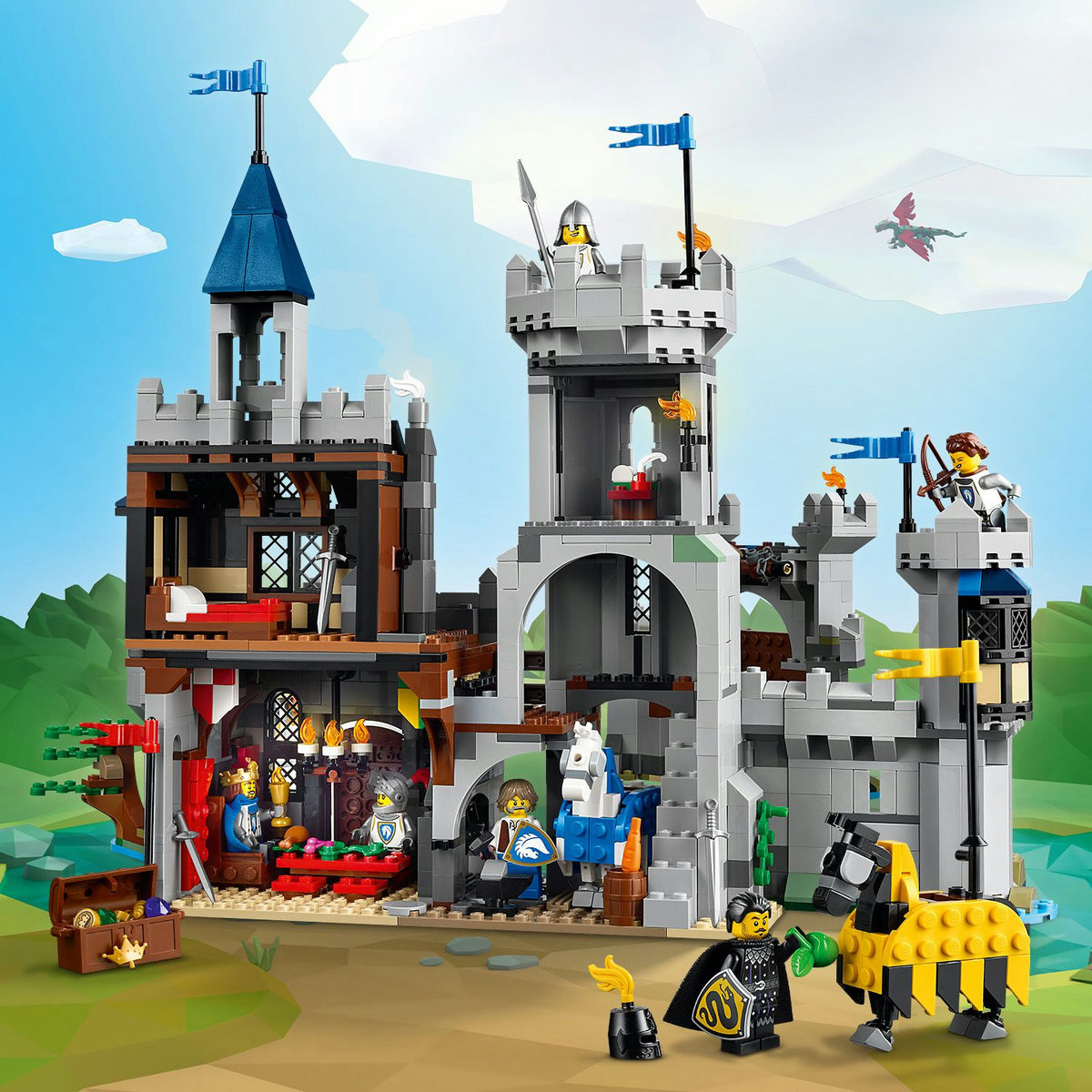 Lego Creator Basic Lego Castle LEGO® Creator 3-in-1 Medieval Castle