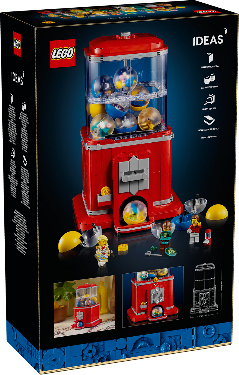 LEGO Ideas 21358 Minifigure Vending Machine - Toy Store