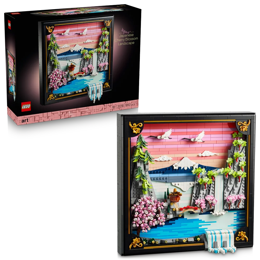 LEGO ART 31218 Japanese Cherry Blossom Landscape - Toy Store