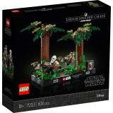 LEGO Star Wars 75353 Endor Speeder Chase Diorama