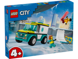 LEGO City 60403 Emergency Ambulance and Snowboarder