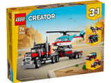 LEGO Creator 31146 Flatbed Truck with Helicopter