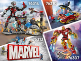 LEGO Marvel 76313 MARVEL Logo & Minifigures