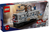 LEGO Marvel 76321 Spider-Man vs. Doc Ock Subway Train Scene