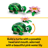 LEGO Creator 31377 Turtle with a Water Lily Flower