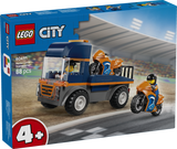 LEGO CITY 60491 Motorcycle Transporter