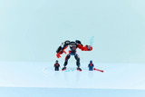 LEGO Marvel 76337 Miles Morales Mech vs. Spider-Man 2099