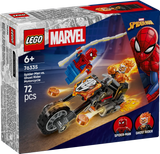 LEGO Marvel 76335 Spider-Man vs. Ghost Rider Motorcycle