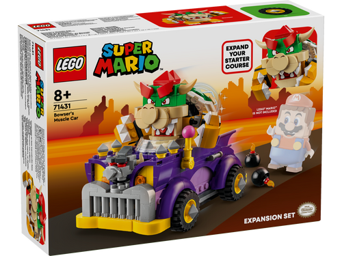 LEGO Super Mario 71431 Bowser's Muscle Car Expansion Set