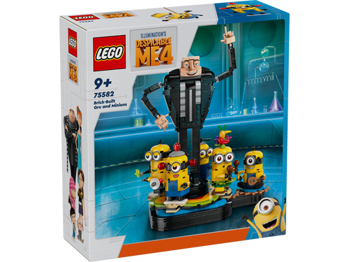 LEGO Despicable Me 75582 Brick-Built Gru and Minions