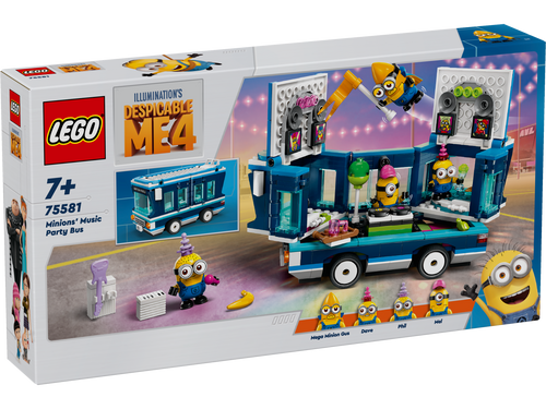 LEGO Despicable Me 75581 Minions' Music Party Bus