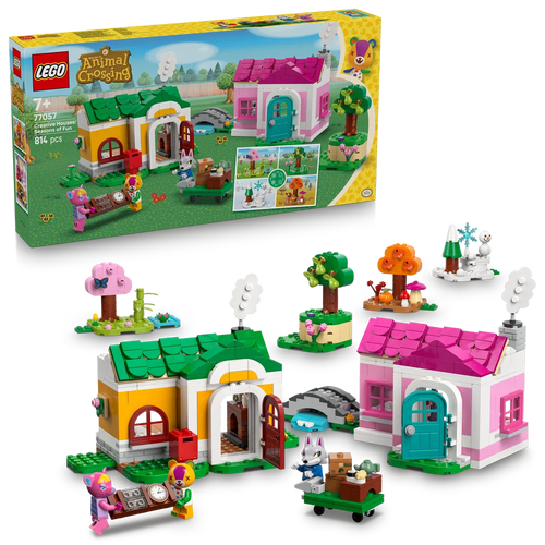 LEGO Animal Crossing 77057 Creative Houses: Seasons of Fun