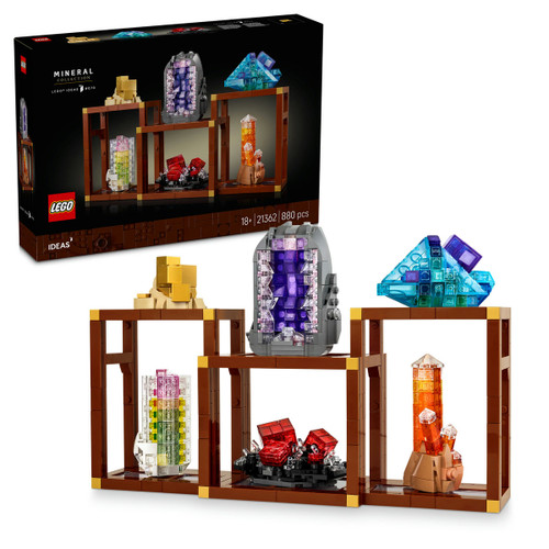 LEGO Ideas 21362 Mineral Collection