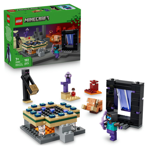 LEGO Minecraft 21584 Nether & End Portal Journey