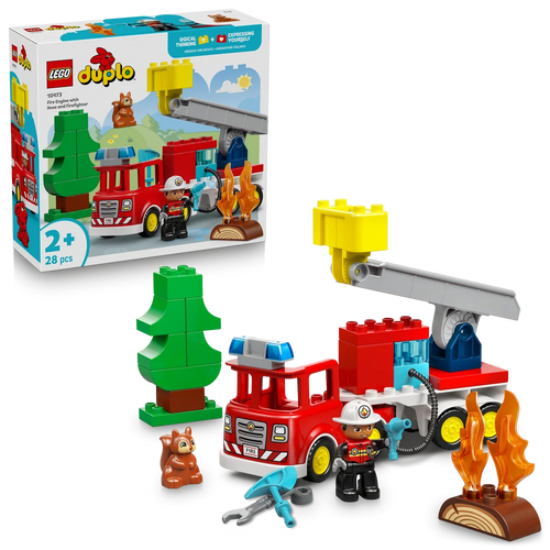 LEGO DUPLO10473  Fire Truck with Hose and Firefighter