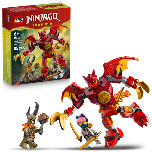 LEGO Ninjago 71851 Kai's Dragon Mech Battle Pack